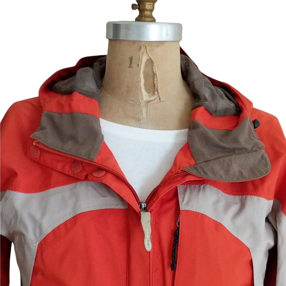 REI E1 Elements Jacket Orange Size XS - image 2